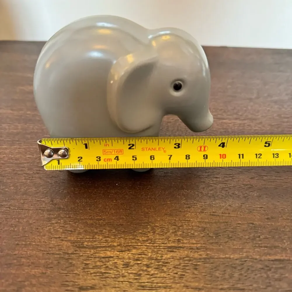 VTG Little Tikes Noah's Ark Elephant TWO Pretend Play Toy Animal Zoo Bible Story